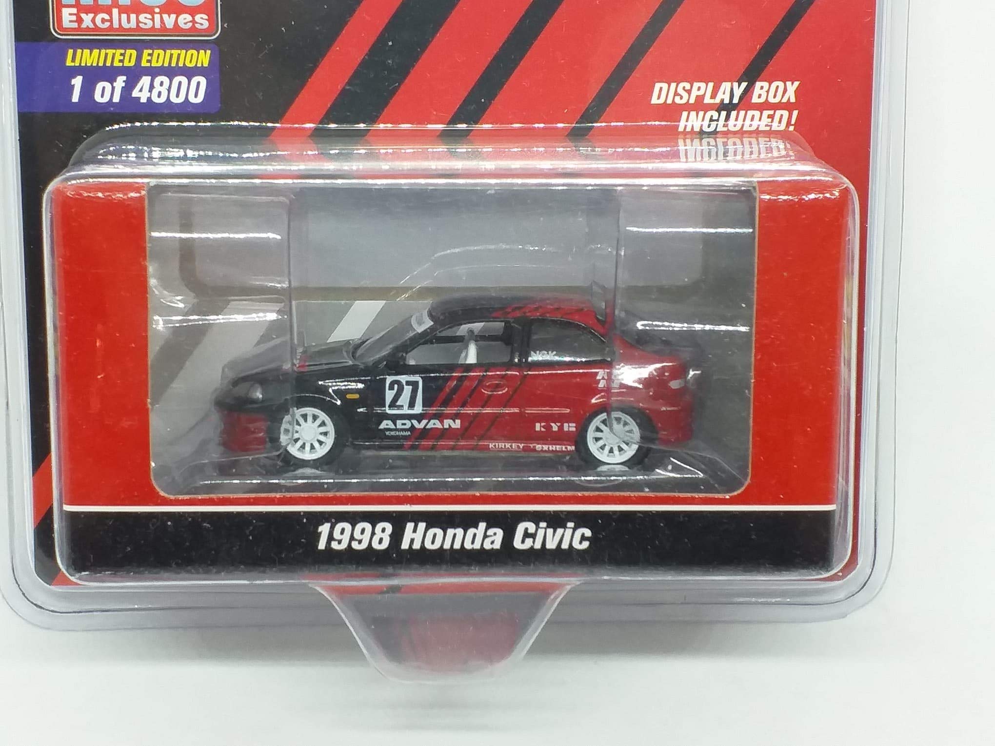 ADVAN アドバン　グリーンライト　ジョニーライトニング　R34 シビック 新品 ジョニーライトニング 50周年アニバーサリー 1998ホンダ